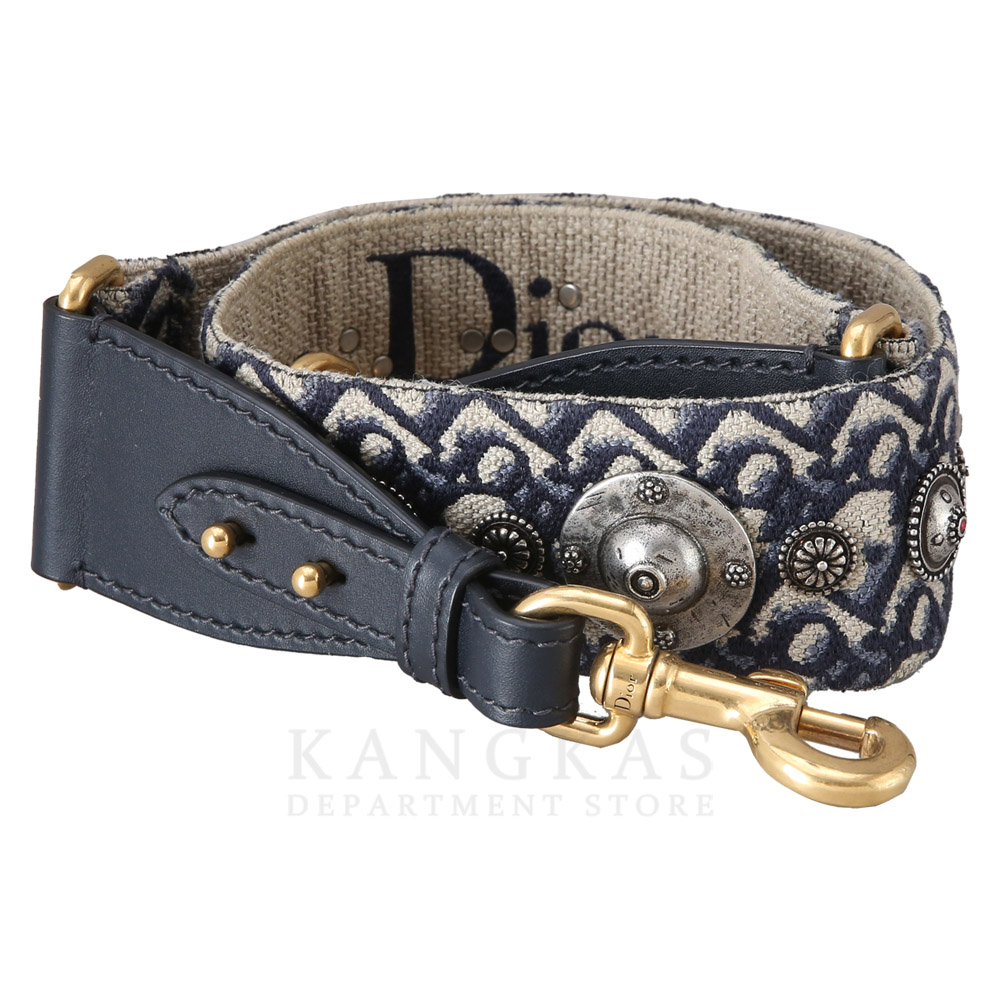 CHRISTIAN DIOR(USED)크리스찬디올 오블리크 새들 미디움 백